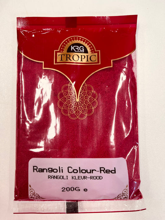 KRG Rangoli Color - Red 200g