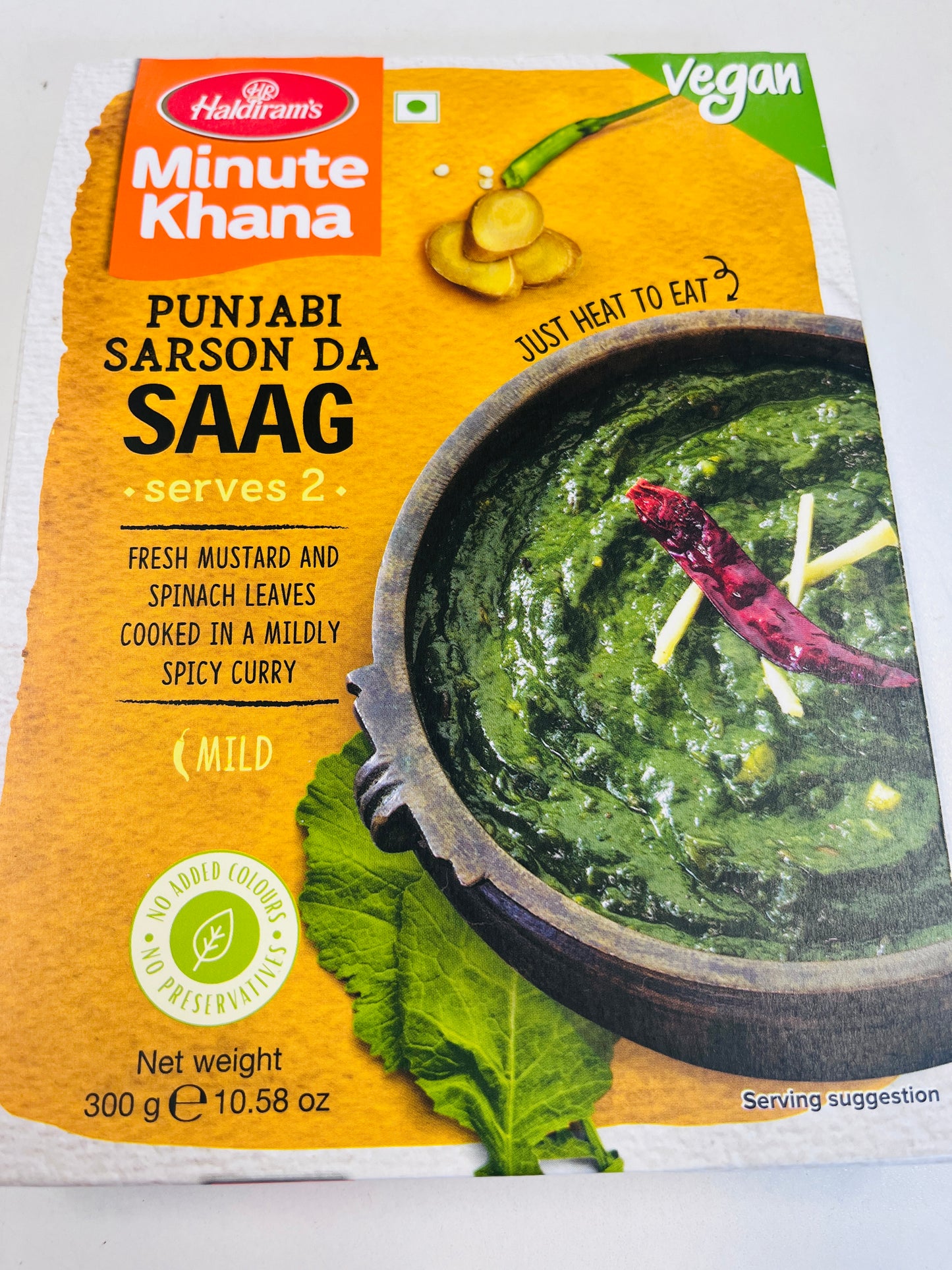 Haldiram Punjabi Sarson Da Saag - Just Heat To Eat 300g