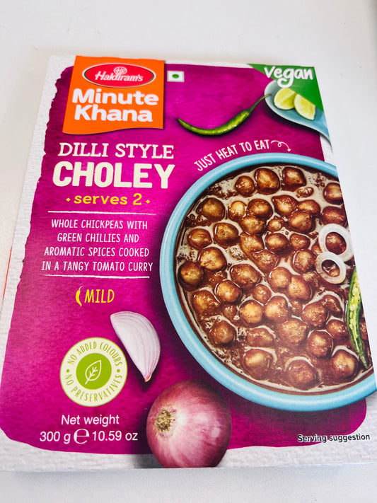 Haldiram Dili Style Choley - Just Heat To Eat 300g