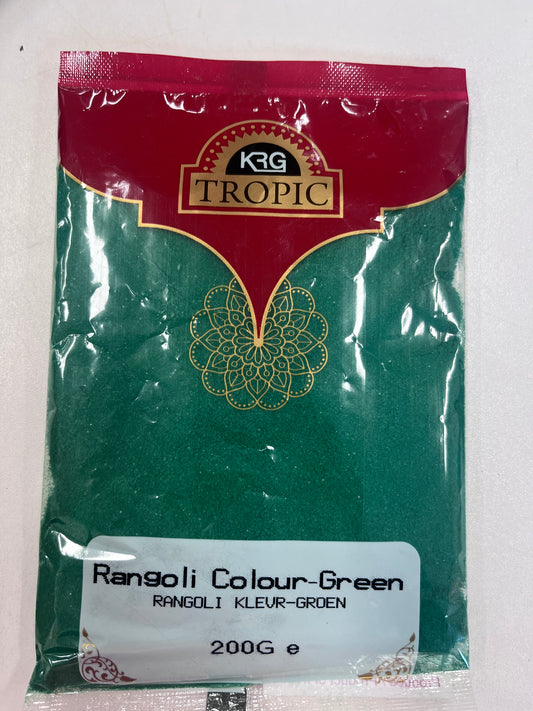 KRG Rangoli Color - Green 200g