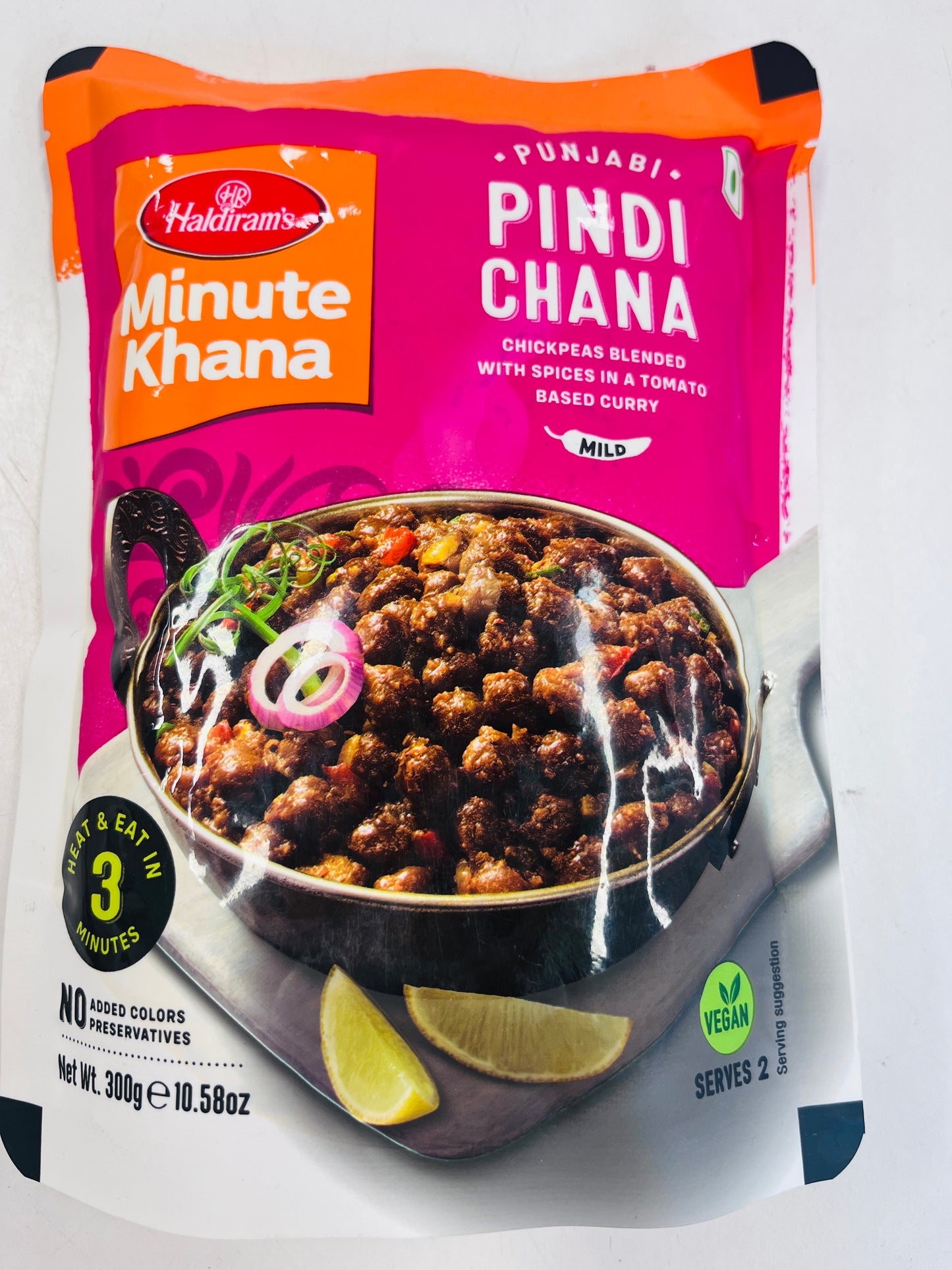 Haldiram Pindi Chana - Just Heat To Eat 300g