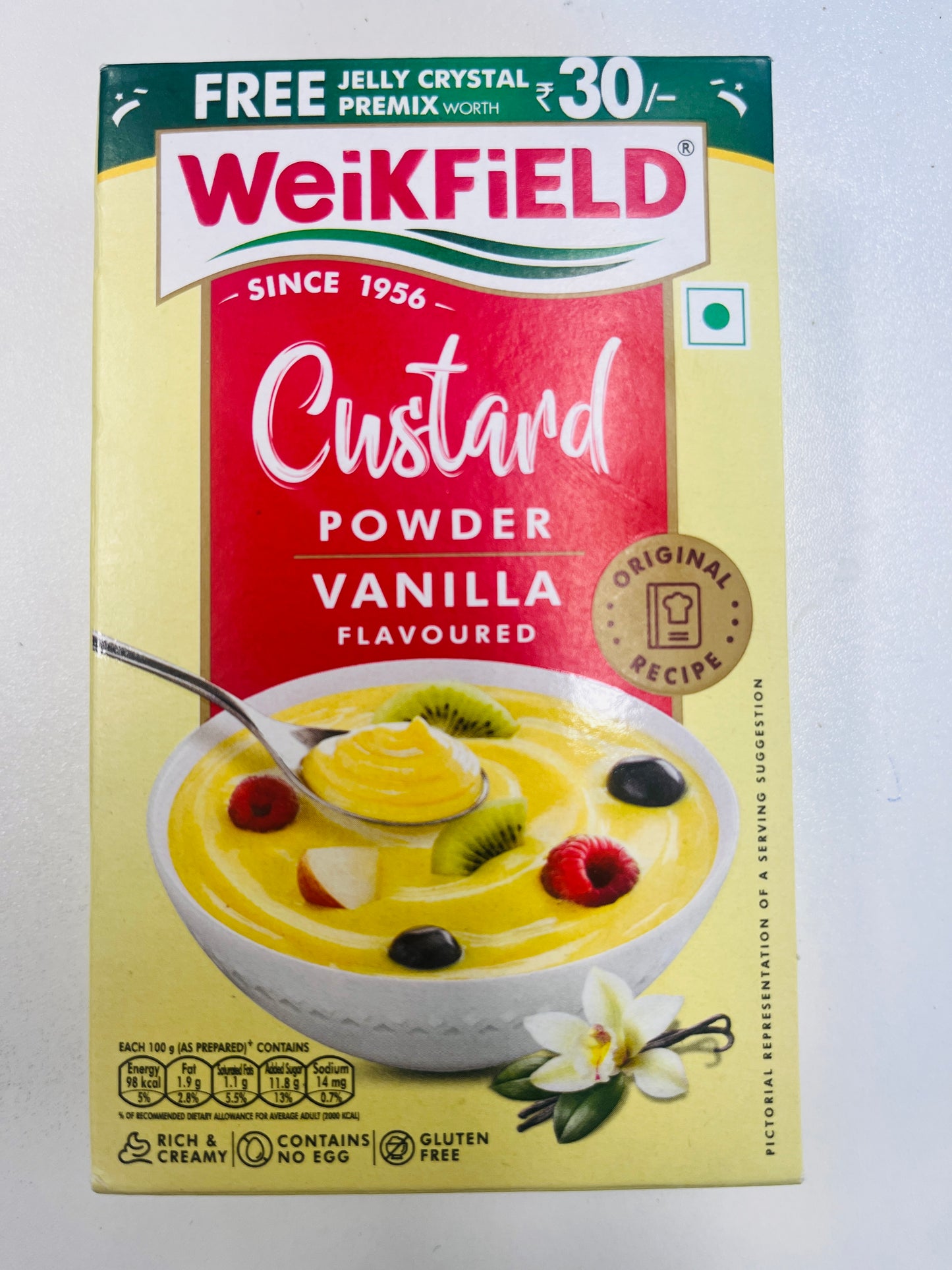 WeikField Custard Powder Vanilla Flavor 100g