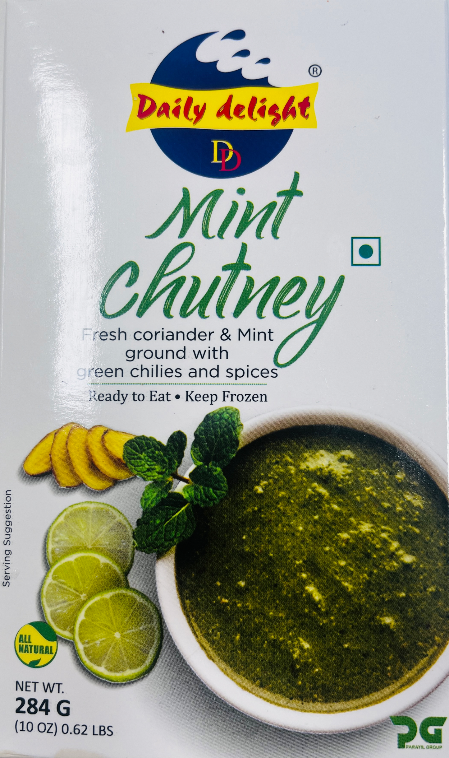 Daily Delight Mint Chutney 284g