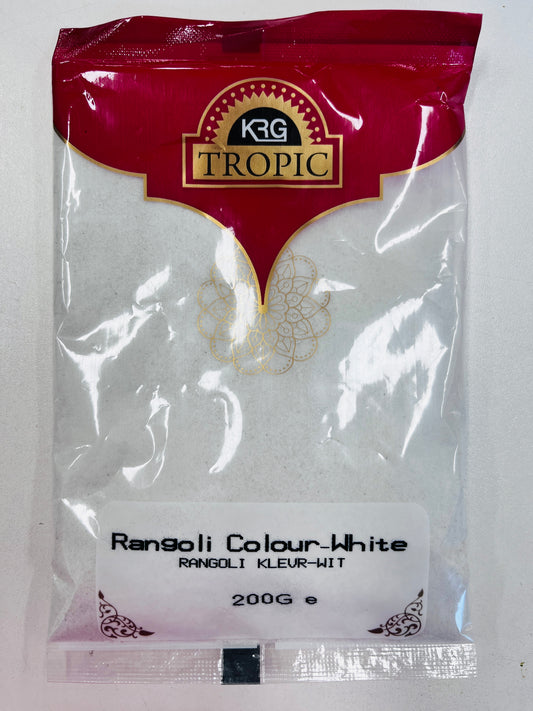 KRG Rangoli Color - White 200g