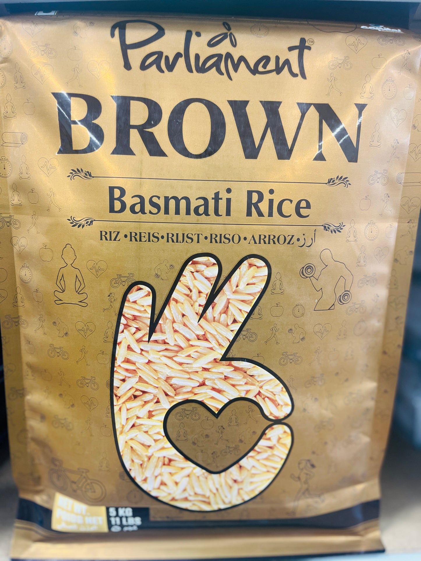 Parliament Brown Basmati Rice 5Kg