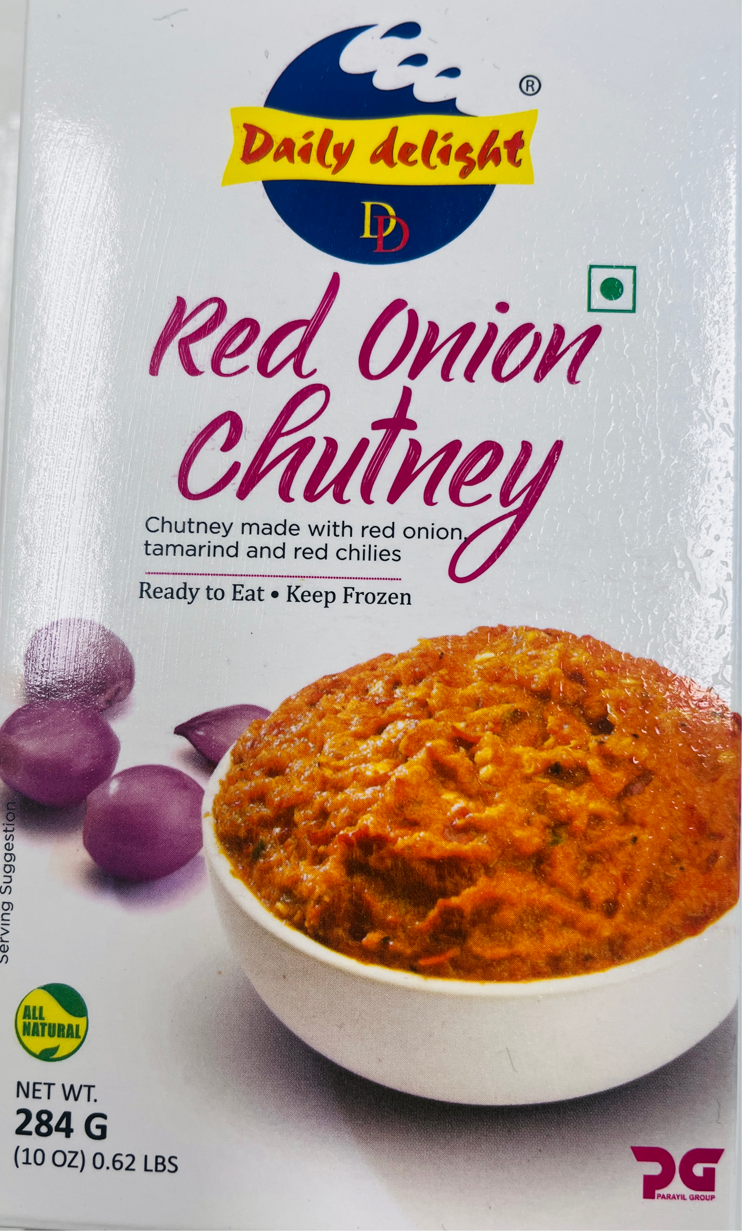 Daily Delight Red Onion Chutney 284 g