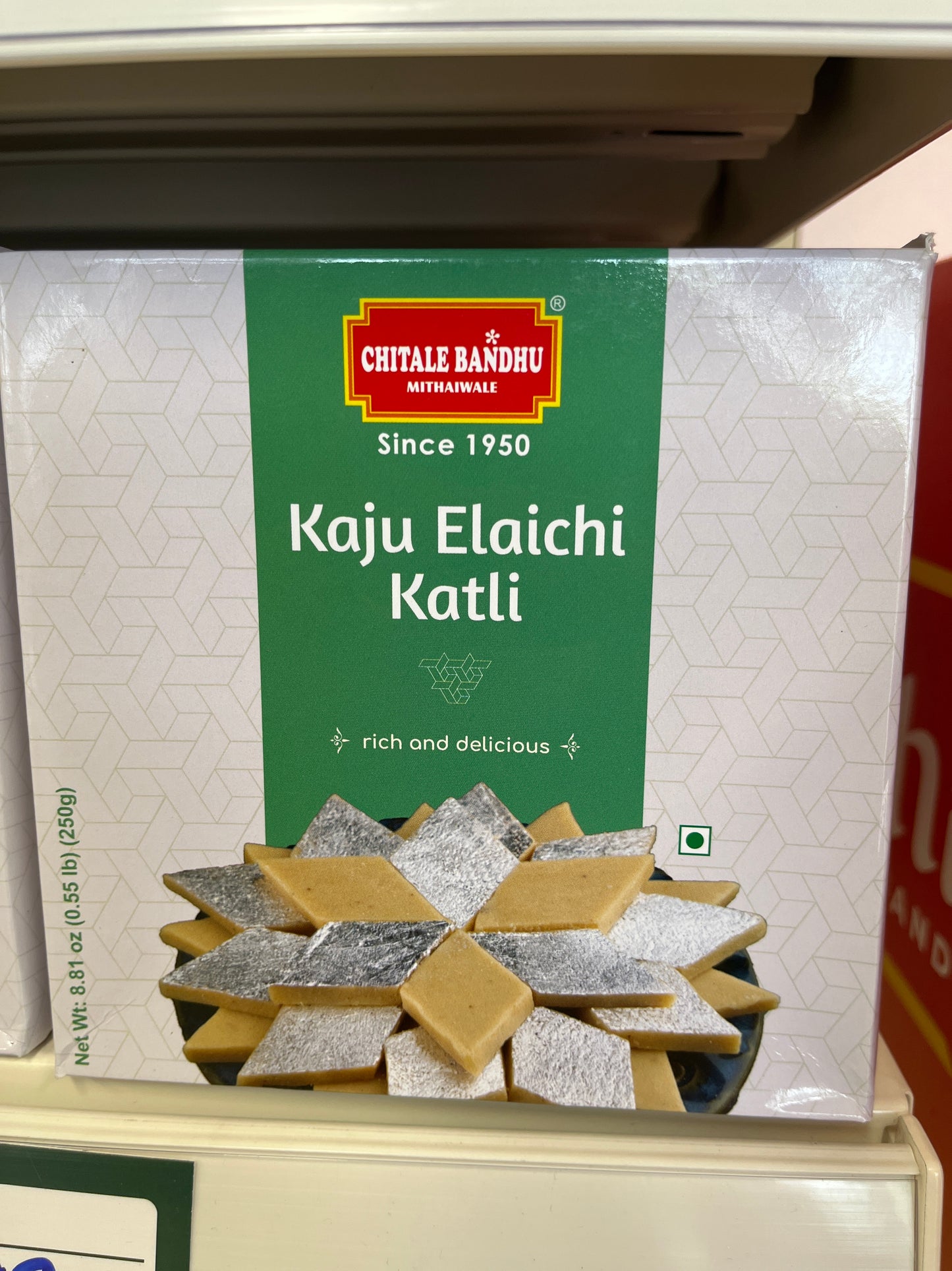 Chitale Kaju Elaichi Katli 250g