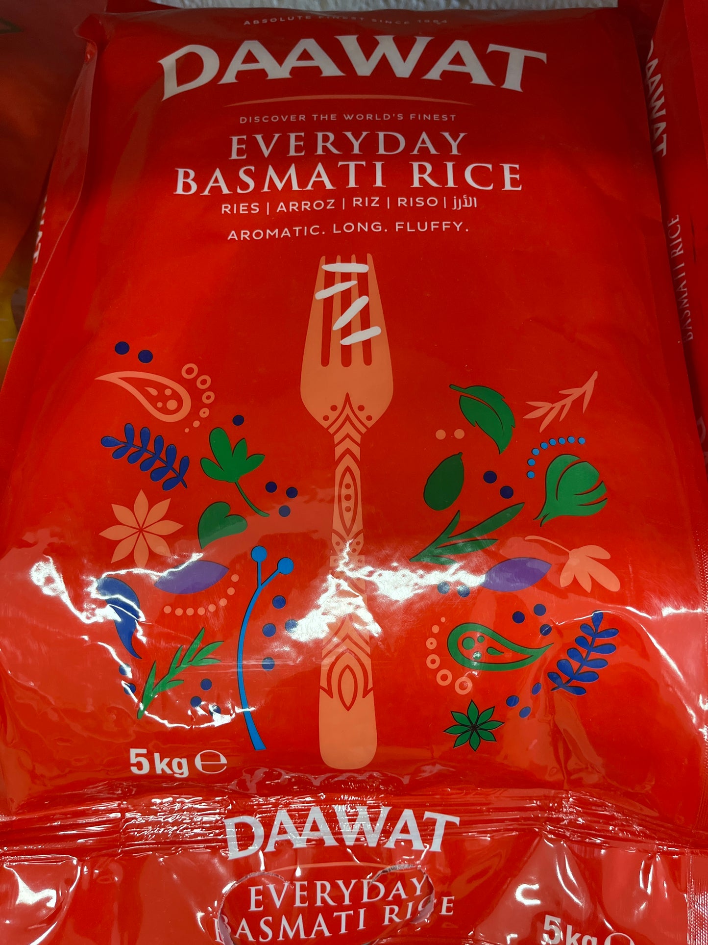 Daawat Everyday Basmati Rice 5kg