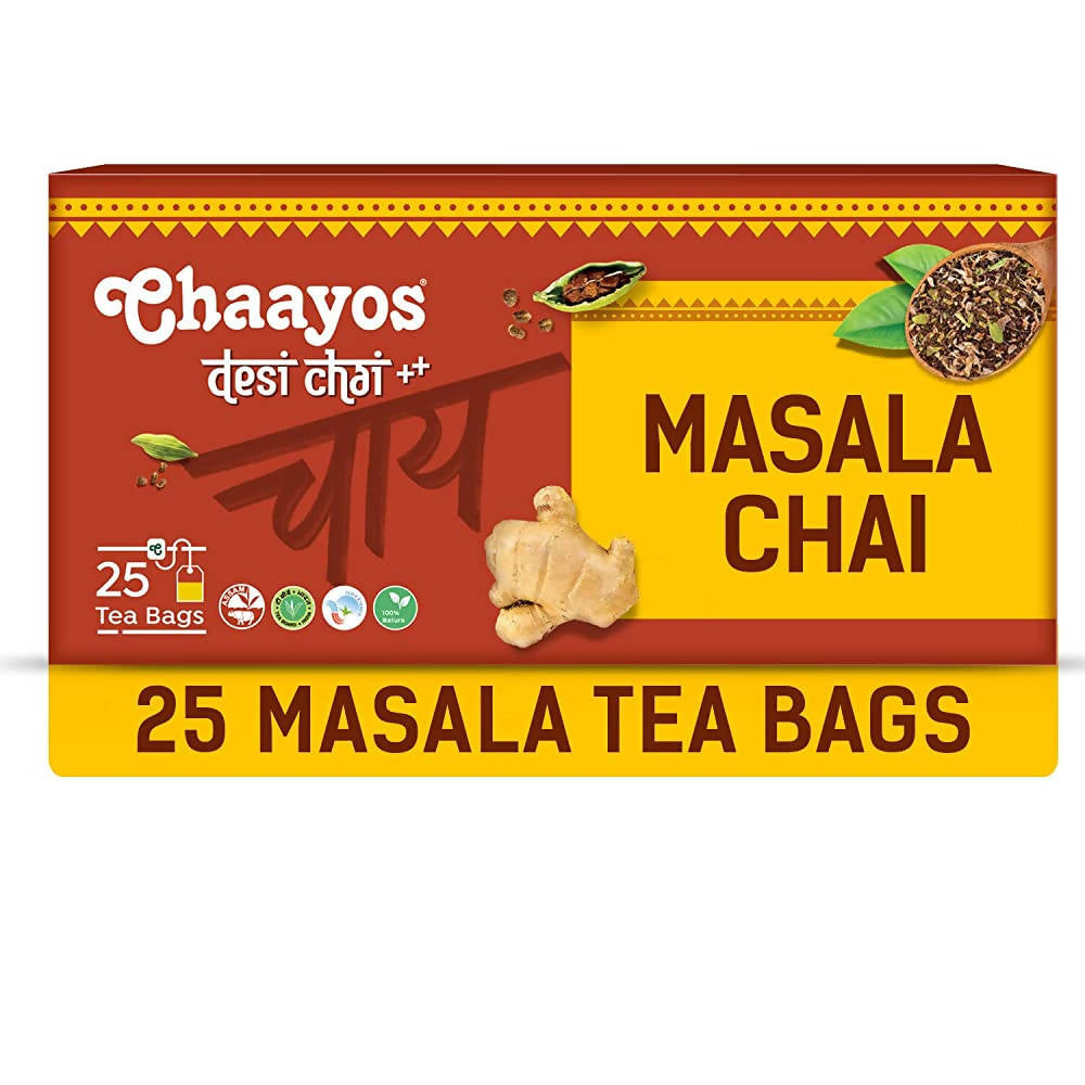 Chaayos Instant Tea Premix Masala Chai Sachets -25 Sachets