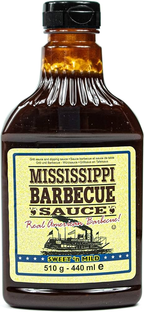 Mississippi - Barbecue sauce sweet 'n mild- 510g