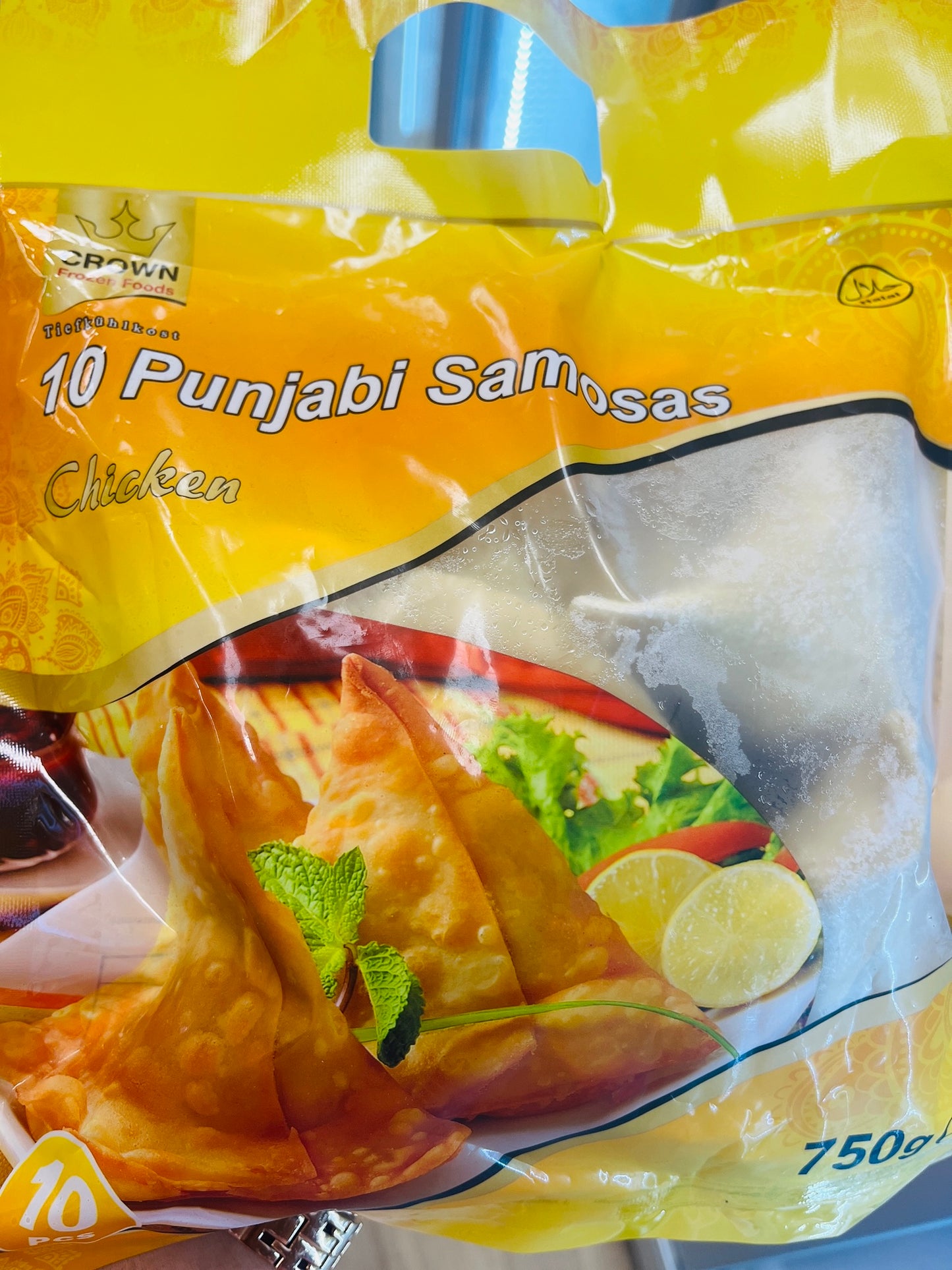 Crown Punjabi Chiken Samosa 10Pc