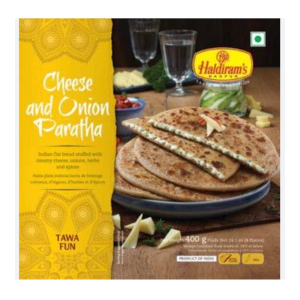 Haldiram's Cheese and Onion Paratha