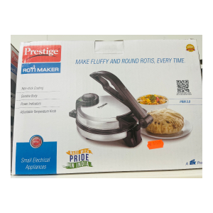 Prestige Roti Maker PRM 3.0 - 8 Inches Roti and Khakra Maker Roti and Khakra Maker - Silver Color