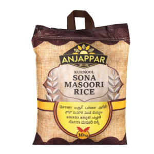 Anjappar Sona Masoori Rice 10kg