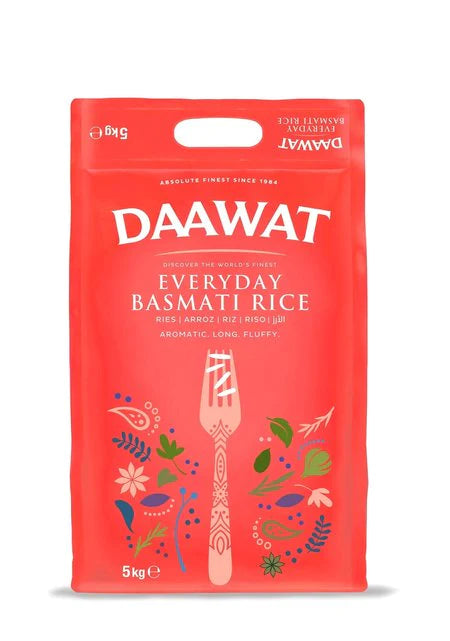 Red Daawat Basmati Everyday Rice 5Kg